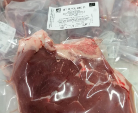 Vente de pièce de veau